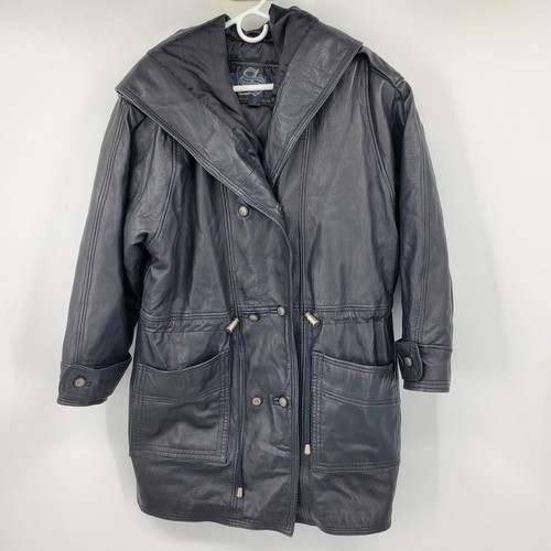 Synergy vintage black - black, leather