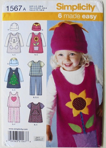 Simplicity 1567 girls - 1567,