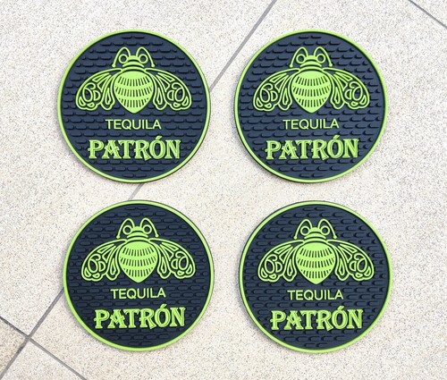 4pcs tequila patron - tequila, rubber