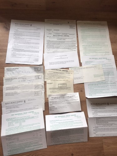 Job lot ephemera rolls - lot,