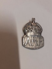 Hallmarked Silver ARP Badge
