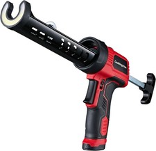 MARSOSAUR Caulk Gun, Non-Drip Electric Caulking Gun with 300 KG Thrust, Cordless