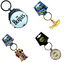 The Beatles Metal Key Rings