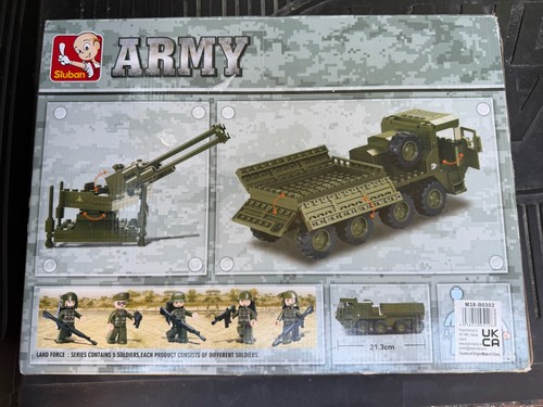 Army brick set - army,