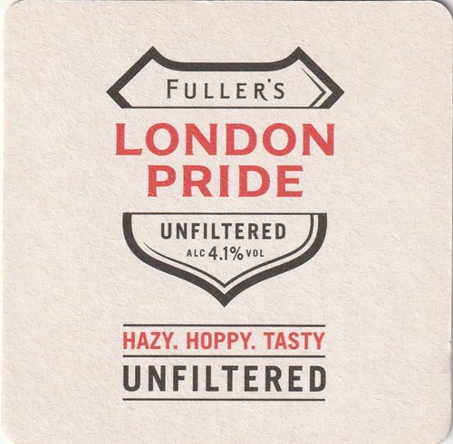 Beer mat fullers brewery - beer,