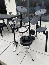Free P&P. Roland TD-11 Drums Electric Drum Kit w stool & sticks. Electronic