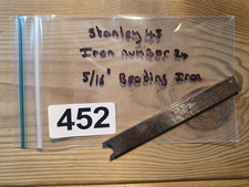 Vintage Stanley 45 Plane 5/16"