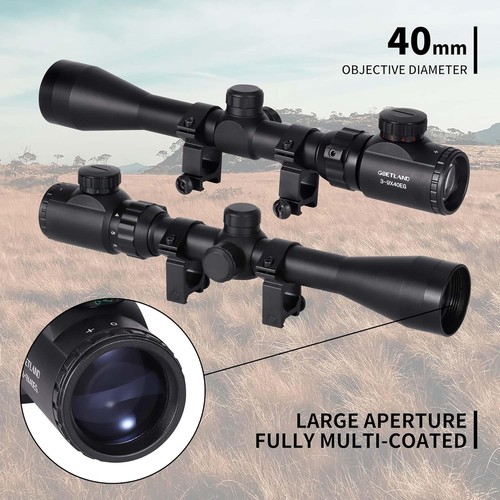9x40 compact rifle scope - 3-9x40,