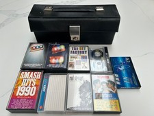 Vintage leather like - leather-like, cassette