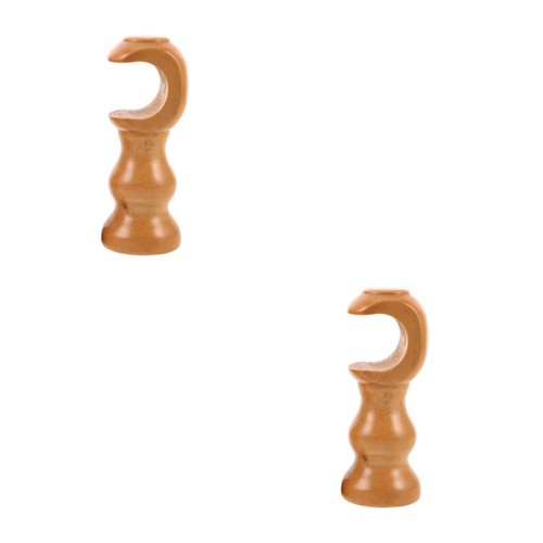 2pcs wooden curtain rod - curtain,