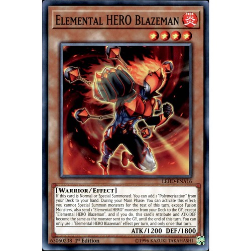Elemental hero blazeman - hero,