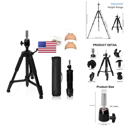 Nomadsphere wig stand tripod - nomadsphere,