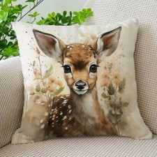 Beautiful Fawn Deer Cushion