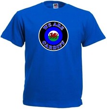 We Are Cardiff Fans Football Soccer Unisex Adult Cotton T-Shirt