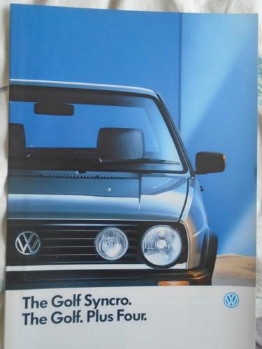 Volkswagen golf syncro - volkswagen,