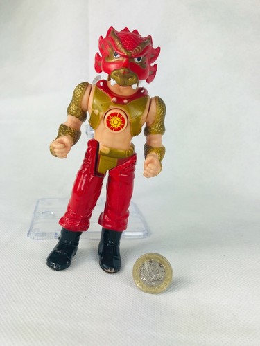 Action figure red warrior - red,