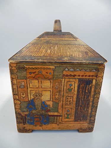 Early wooden folk art - folk,