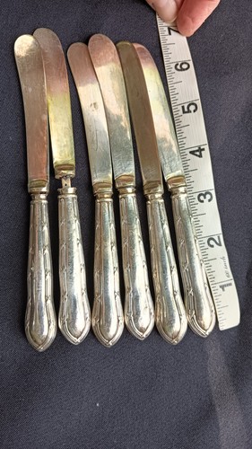 Antique set sheffield - set, 6