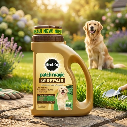 Miracle gro patch - miracle-gro, dog