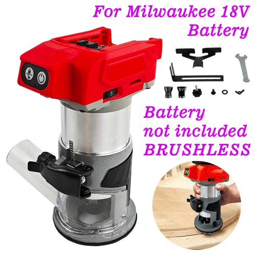 Brushless cordless palm router - brushless,