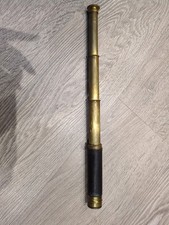 Vintage French 4-draw Telescope/Spyglass, Made In France, Collectible Optics