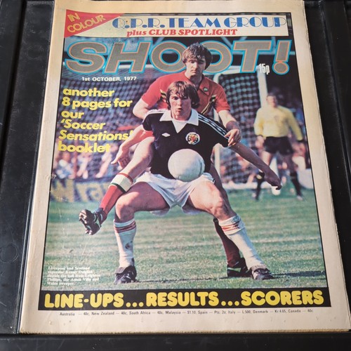 1977 shoot magazine - shoot,