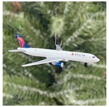 Delta Airlines Plane Ornament