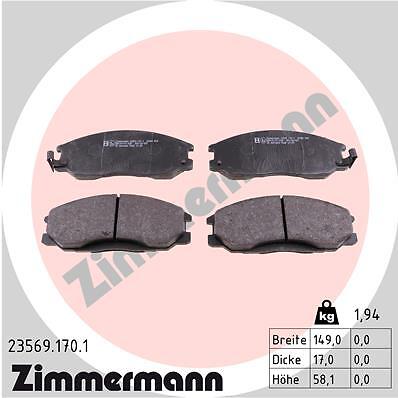 New brake pad set disc - new,
