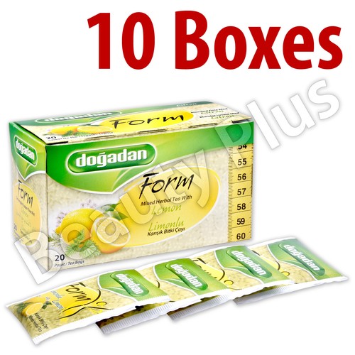 Form lemon tea - bags, instant