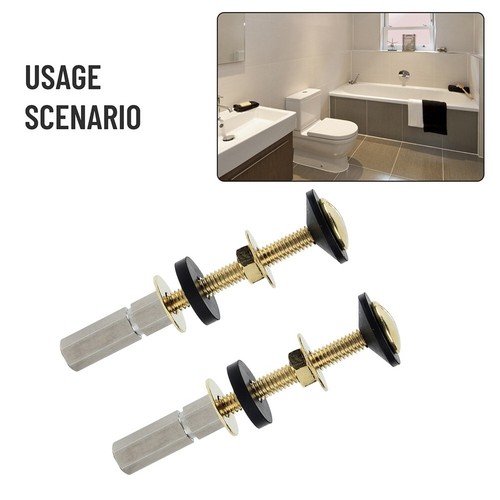 Toilet tank bowl bolt - to, kit