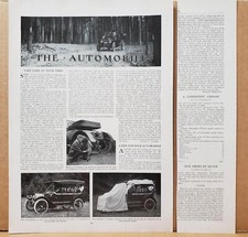 1914 Automobile Auto-Sleeper