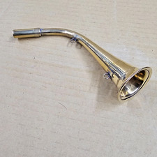 Brass Stethoscope Hearing Pipe Ear Trumpet 18 Cm