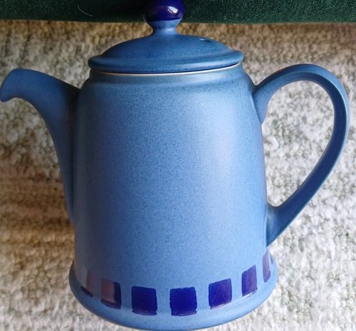 Denby reflex blue teapot - denby,
