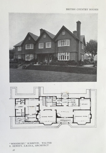 Art nouveau house woodbury - nouveau,