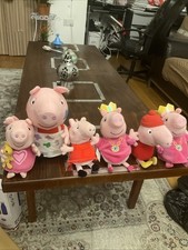 Peppa Pig Soft Plush Toys Bundle Of 6 2x Fairy Princesses And More