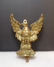 Vintage Brass Eagle Door Knocker - Antique Style Home Decor
