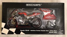 Minichamps 1/12 Yamaha YZR-M1  Gauloises Fortuna Team Carlos Checa MotoGP 2004