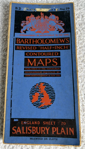 Vintage old bartholomew half - vintage, bartholomew's