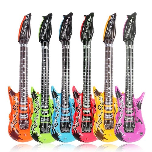 Inflatable guitars pack - of, 4