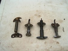 BONNET/HOOD LATCHES X4 VARIOUS, 1 IS LAND ROVER SERIES 1,2,3.