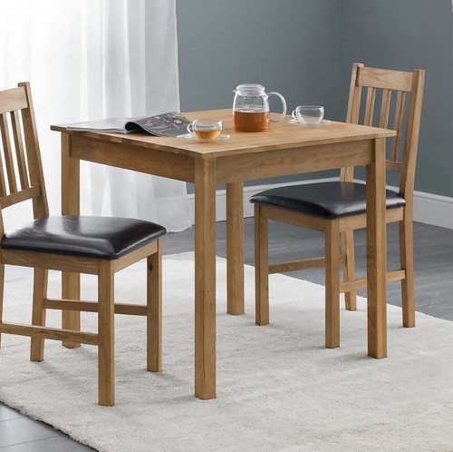 Dunelm oak dining table - dunelm, square