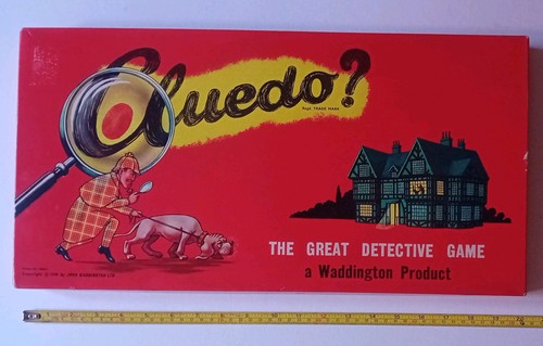Vintage cluedo board game - vintage,