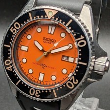 Seiko 2625 0010 orange dial - 2625-0010,