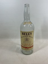 Vintage Bell's Scotch Whisky Bottle Empty Extra Special 70 Proof Collectable