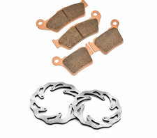 Front Rear Brake Discs Pads