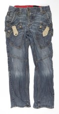 VOI Jeans Men's Blue Straight