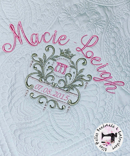 Handmade personalised baby
