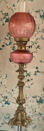 Antique victorian cranberry - antique,