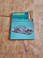Sunbeam Alpine & Rapier Owners Workshop Manual 1967-1974 by Haynes Publishing