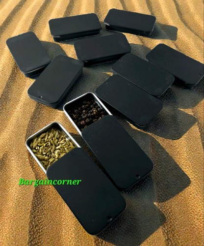 Tin box small portable - tin, storage